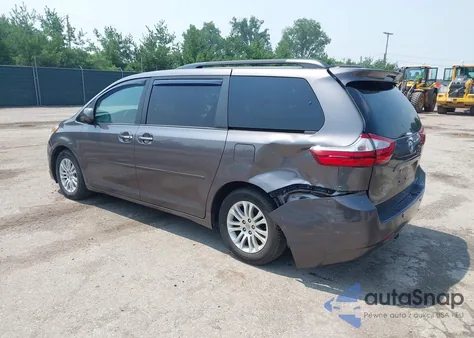 2015 Toyota Sienna Xle 8 Passenger from USA, damaged, VIN 5TDYK3DC6FS679135